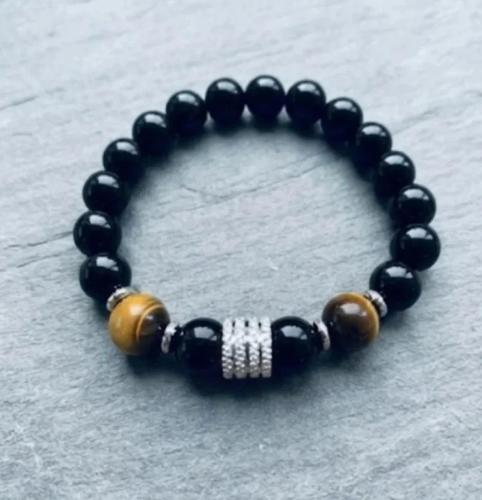 Pulsera de piedra natural 10mm – photo 2